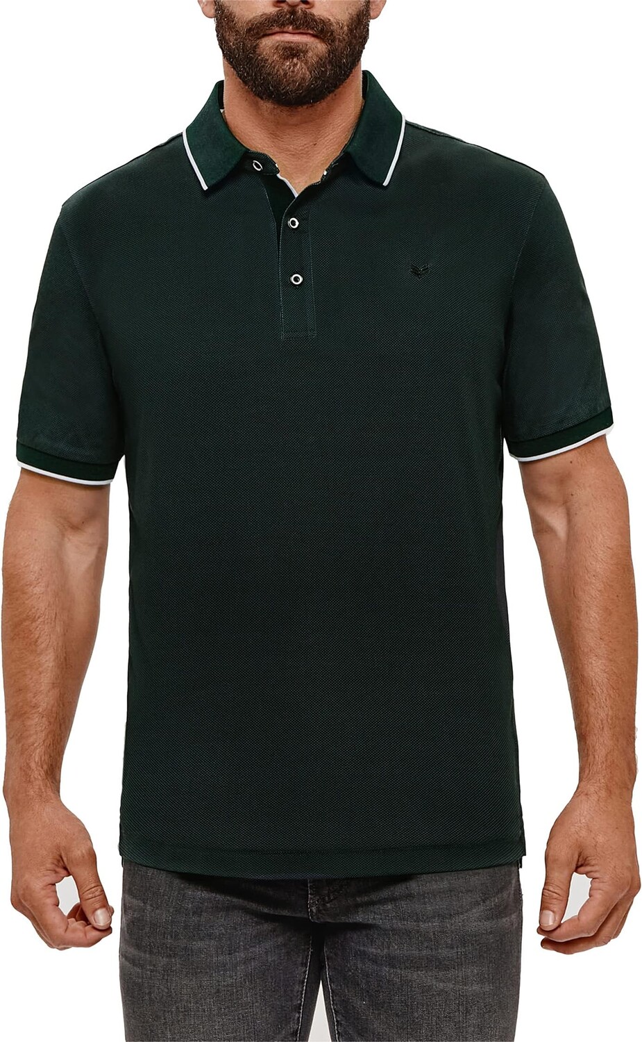 Рубашка-поло Calm Intrigue in Icy Cotton Buttercloth, цвет Emerald Green
Рубашка-поло Calm Intrigue in Icy Cotton Buttercloth, цвет Emerald Green