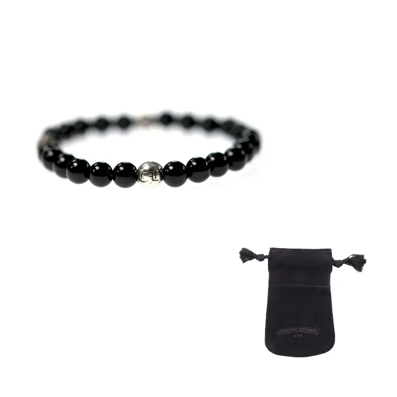 Chrome Hearts Браслет из стерлингового серебра 925 пробы унисекс черный
Chrome Hearts Браслет из стерлингового серебра 925 пробы унисекс черный