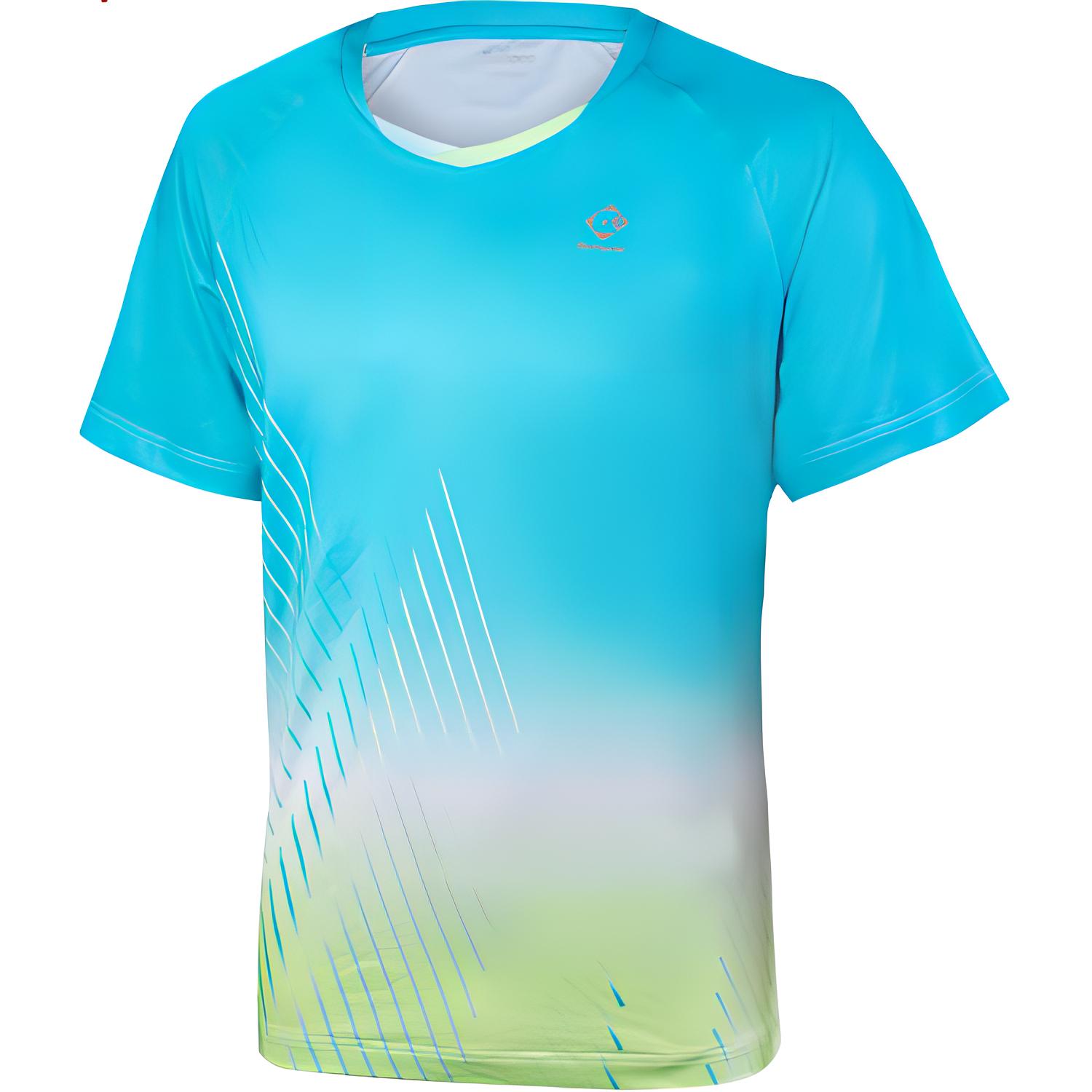 Футболка для бадминтона унисекс светло-голубая KUMPOO
Футболка для бадминтона унисекс светло-голубая KUMPOO