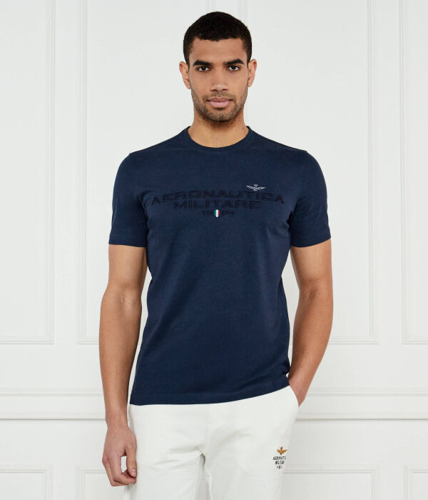 Футболка мужская Aeronautica Militare с надписью, синий
Футболка мужская Aeronautica Militare с надписью, синий