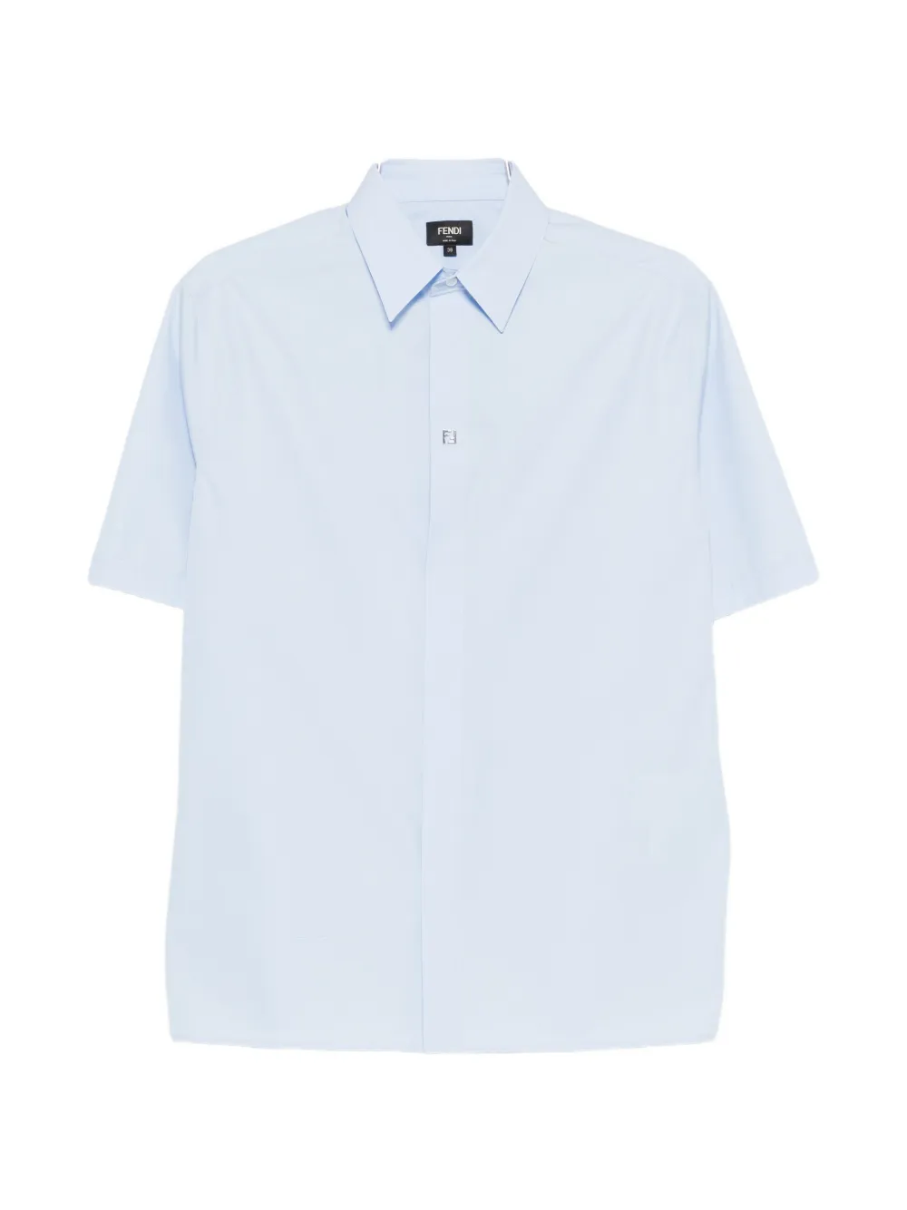 Рубашка с нашитым логотипом Fendi, синий
Рубашка с нашитым логотипом Fendi, синий