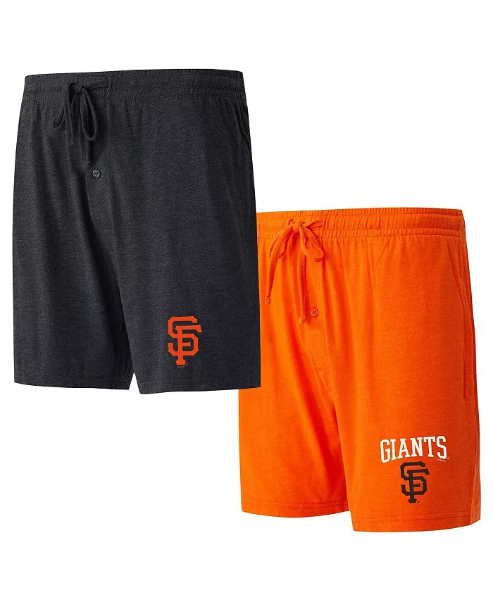 Мужские шорты для сна San Francisco Giants двухцветные черно-оранжевые, комплект из 2 штук Concepts Sport
Мужские шорты для сна San Francisco Giants двухцветные черно-оранжевые, комплект из 2 штук Concepts Sport