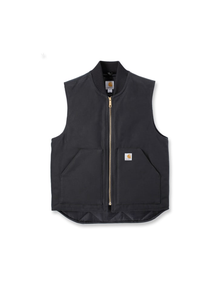 CARHARTT Утепленный жилет черного цвета
CARHARTT Утепленный жилет черного цвета