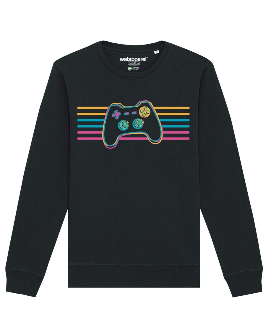 Свитер Watapparel Sweatshirt Retro Joystick, черный
Свитер Watapparel Sweatshirt Retro Joystick, черный