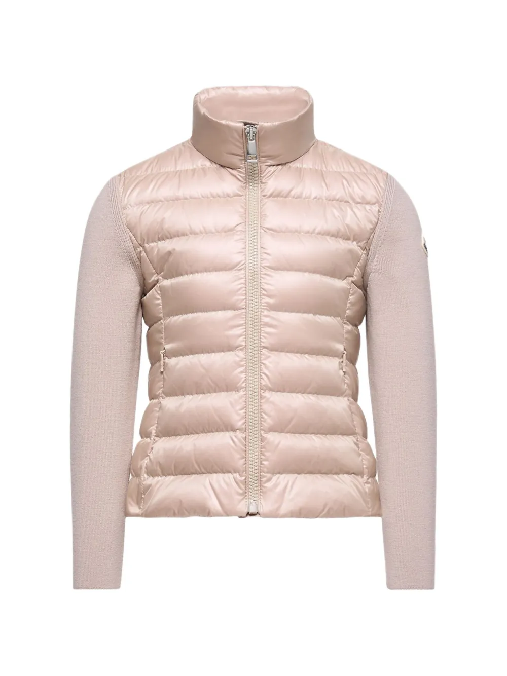 Куртка с высоким воротником на молнии Moncler Enfant, бежевый
Куртка с высоким воротником на молнии Moncler Enfant, бежевый