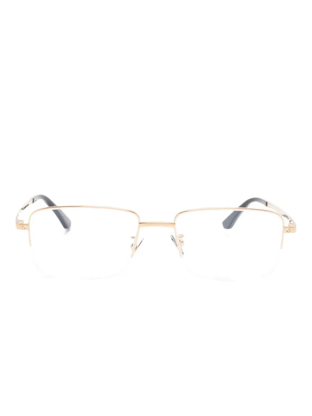 Очки в прямоугольной оправе Cartier, золотистый
Очки в прямоугольной оправе Cartier, золотистый