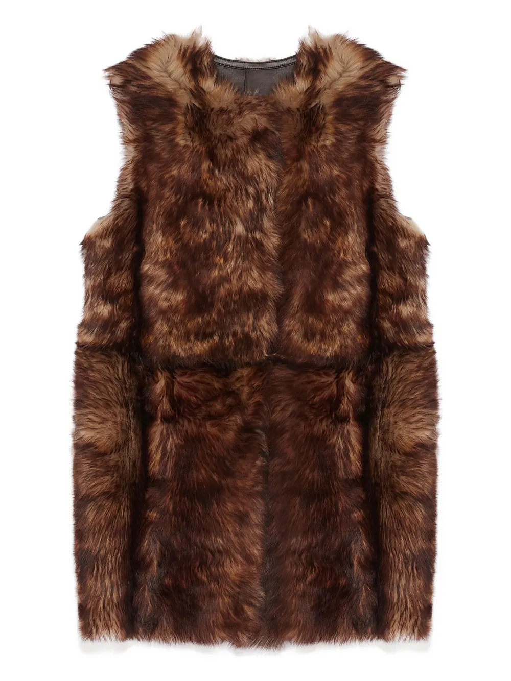 Двусторонний жилет из ягненка Toscana YVES SALOMON, коричневый
Двусторонний жилет из ягненка Toscana YVES SALOMON, коричневый