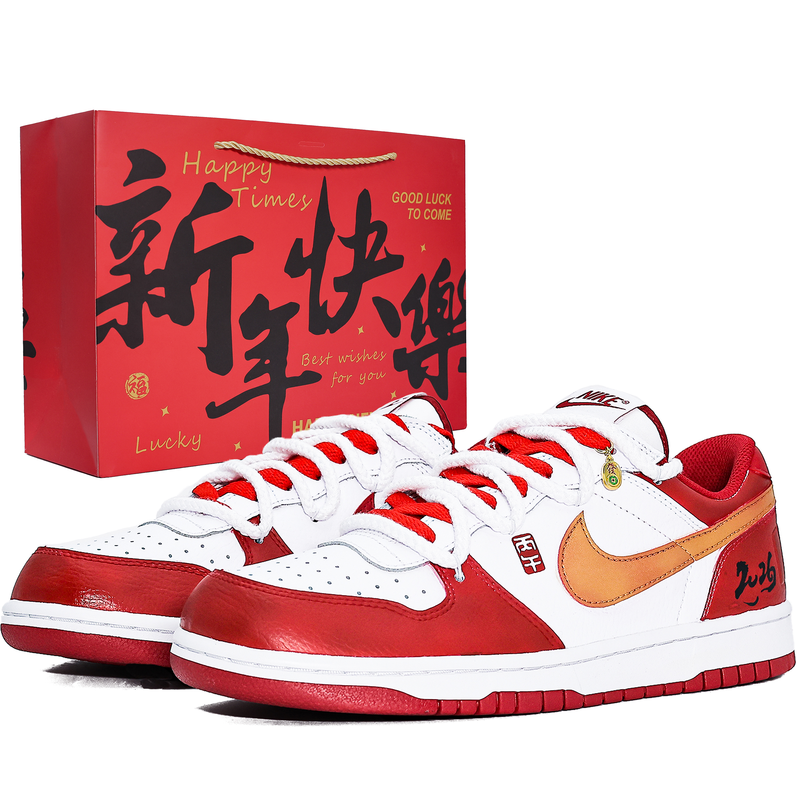 Nike Мужские низкие скейтбордские кроссовки Big Cushioning Abrasion Resistant Breathable желтые красные
Nike Мужские низкие скейтбордские кроссовки Big Cushioning Abrasion Resistant Breathable желтые красные