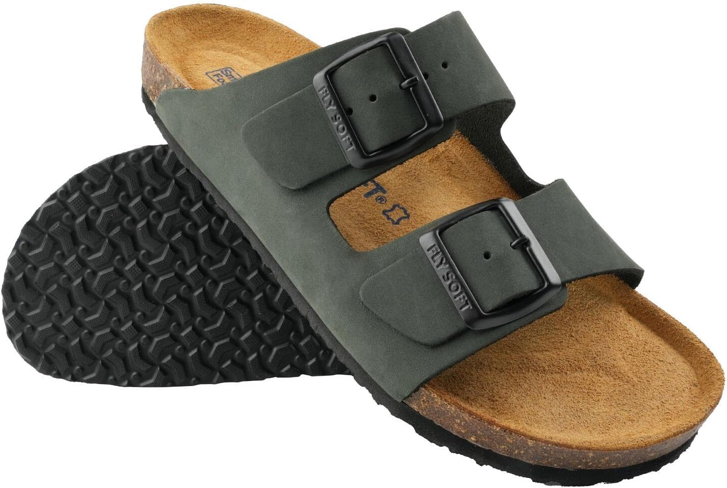 Мужские сандалии из 100 натуральной кожи- удобная амортизированная подошва Smart Foam, слипоны для повседневного летнего ношения, регулируемая посадка, прочная противоскользящая подошва Fly Soft, серый
Мужские сандалии из 100 натуральной кожи- удобная амортизированная подошва Smart Foam, слипоны для повседневного летнего ношения, регулируемая посадка, прочная противоскользящая подошва Fly Soft, серый