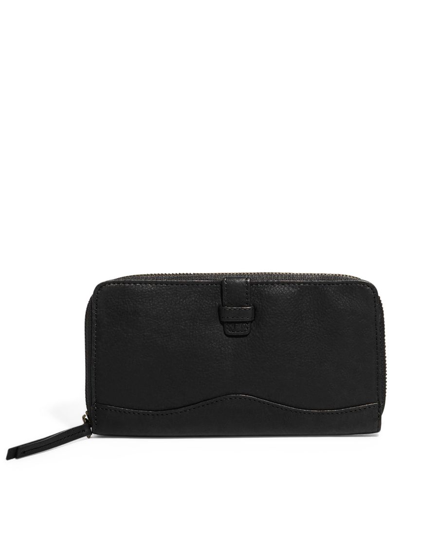 Большой кошелек на молнии American Leather Co, Black smooth
Большой кошелек на молнии American Leather Co, Black smooth