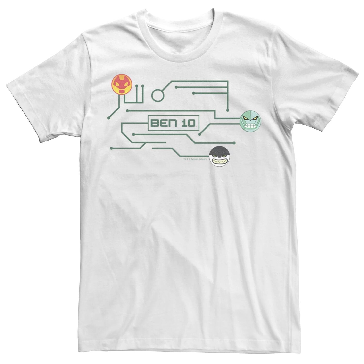 Мужская футболка Ben 10 Ben 10 с графическим принтом Licensed Character
Мужская футболка Ben 10 Ben 10 с графическим принтом Licensed Character