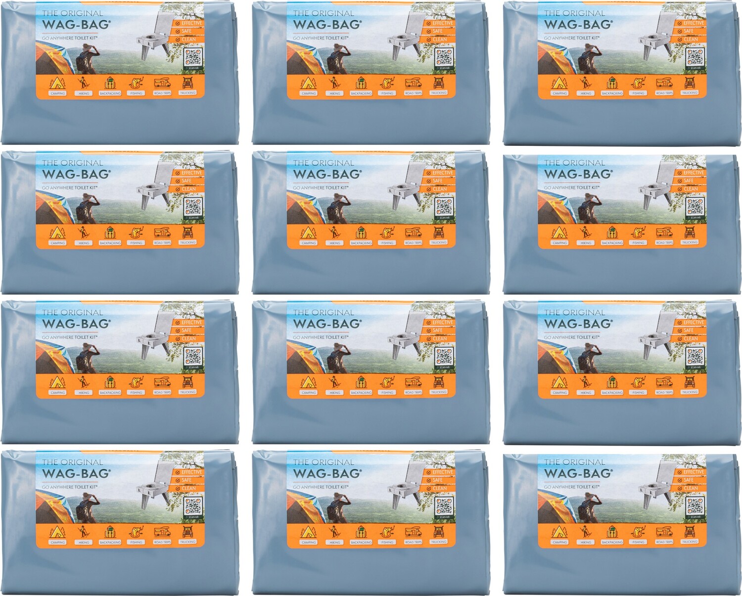 Мешки для мусора GO Anywhere для туалетного набора — упаковка из 12 шт. Cleanwaste
Мешки для мусора GO Anywhere для туалетного набора — упаковка из 12 шт. Cleanwaste