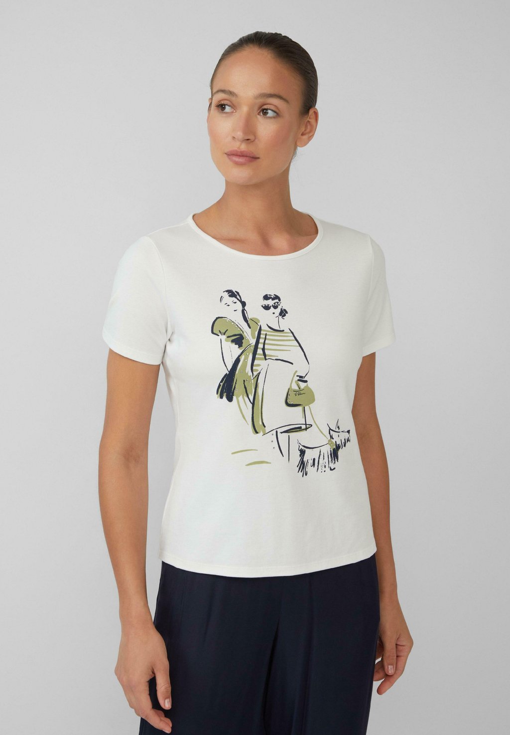 Футболка с принтом s.Oliver BLACK LABEL, белый
Футболка с принтом s.Oliver BLACK LABEL, белый