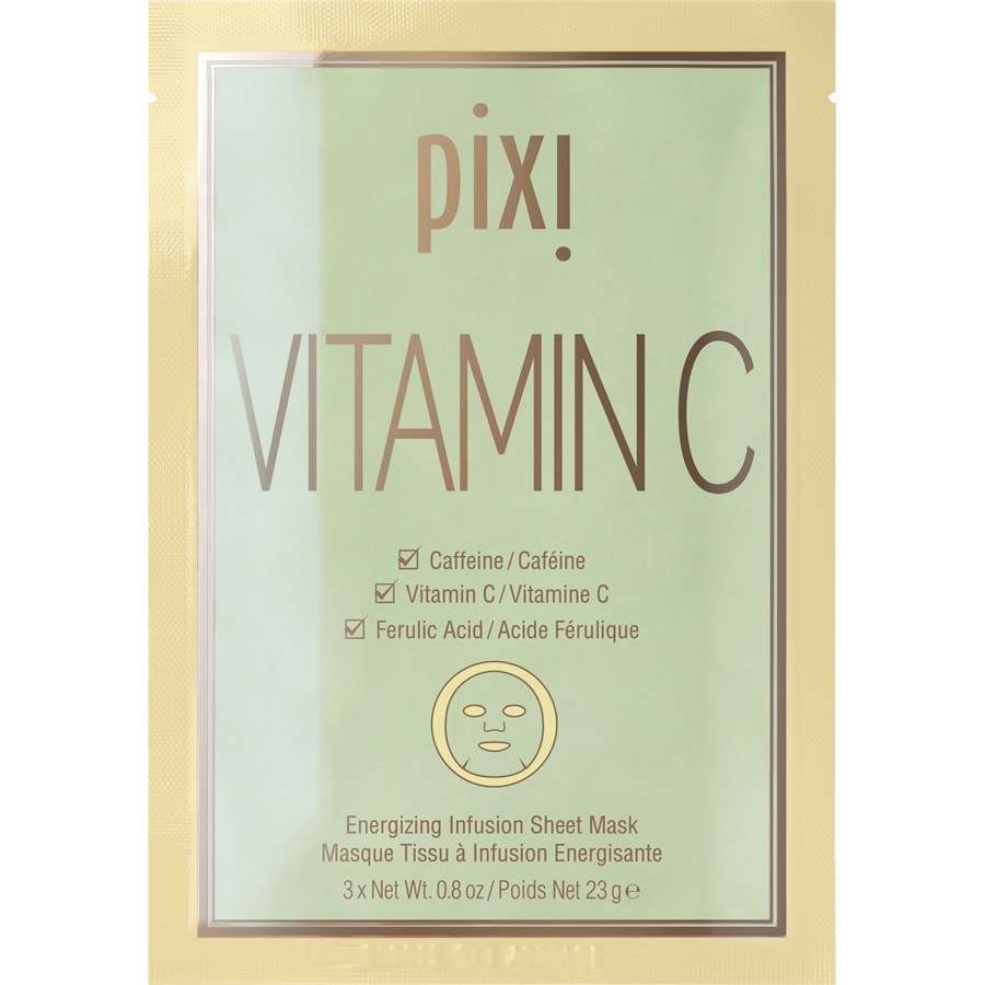Маска для лица Pixi Vitamin-C Sheet Mask, 23 g
Маска для лица Pixi Vitamin-C Sheet Mask, 23 g