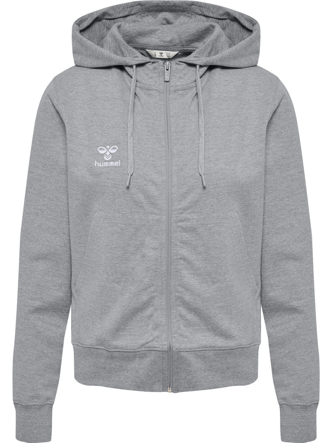 Толстовка Hummel Hoodie, серый меланж 
Толстовка Hummel Hoodie, серый меланж