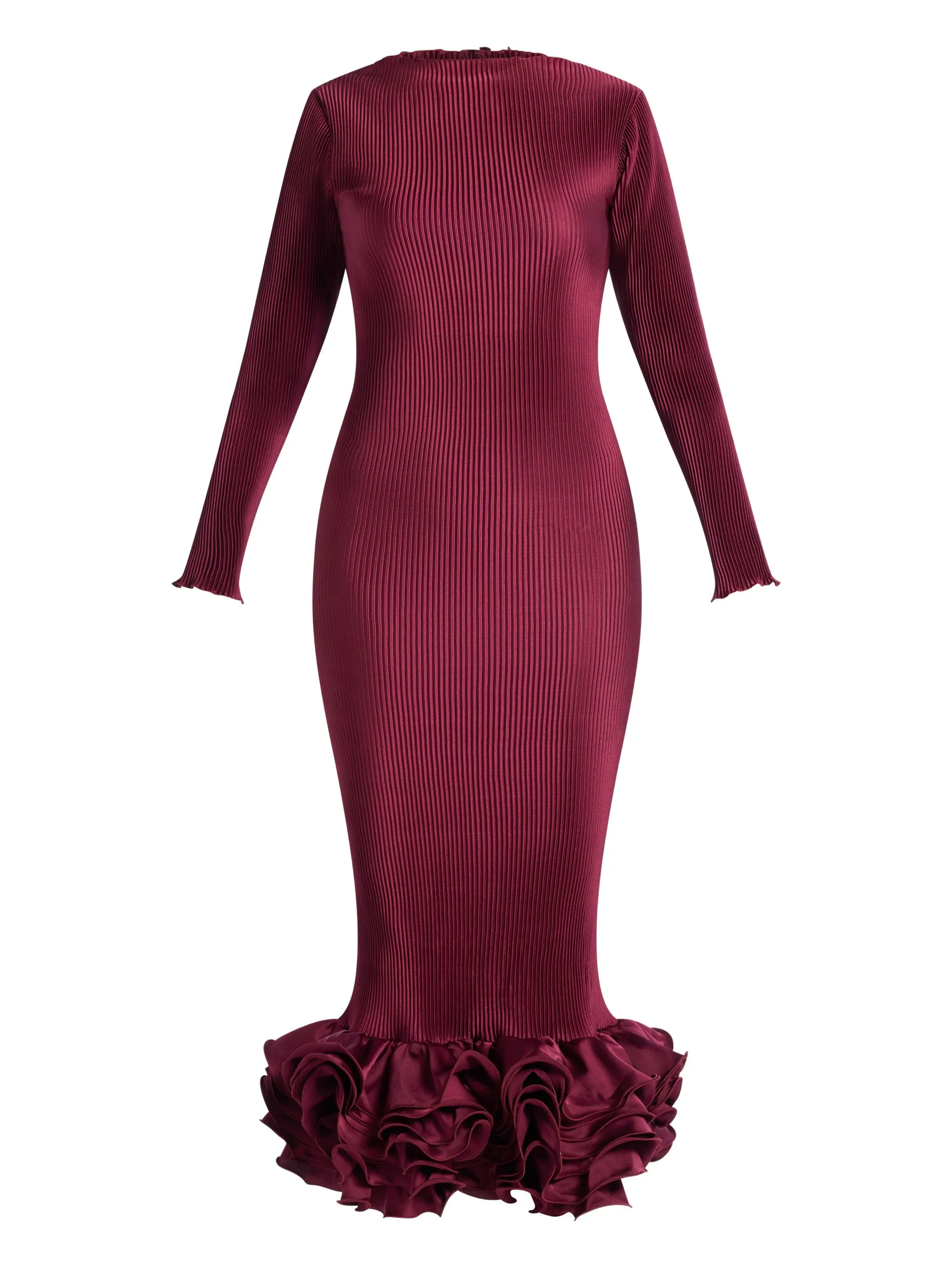 Платье миди Campbell в рубчик с оборками L'Idée, красный
Платье миди Campbell в рубчик с оборками L'Idée, красный