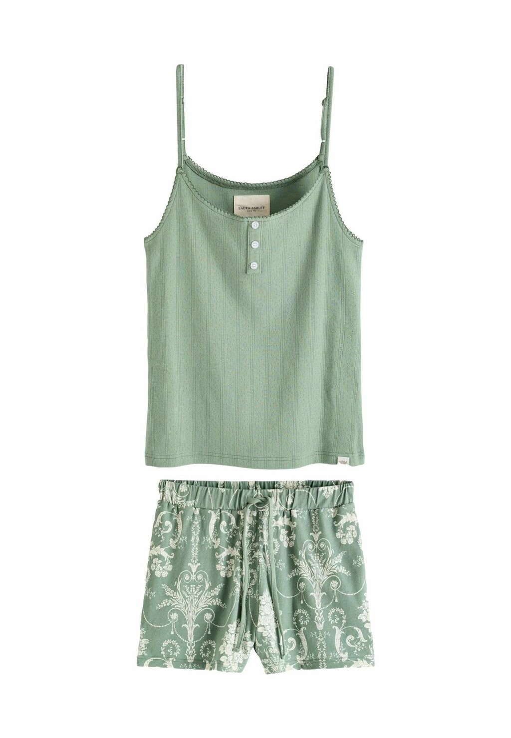 Комплект ночного белья POINTELLE CAMI AND, REGULAR FIT SET Laura Ashley, зеленый
Комплект ночного белья POINTELLE CAMI AND, REGULAR FIT SET Laura Ashley, зеленый