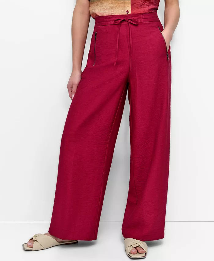 Женские брюки на резинке со шнурком DKNY, красный
Женские брюки на резинке со шнурком DKNY, красный