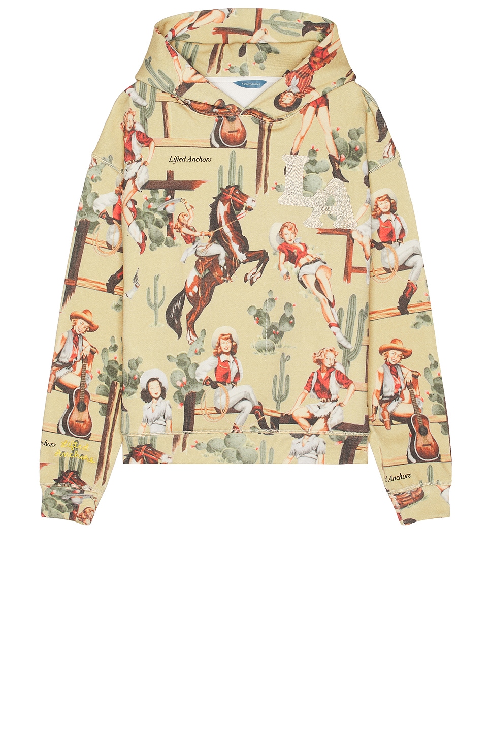 Толстовка с капюшоном в полный принт Jesse от Lifted Anchors, tan
Толстовка с капюшоном в полный принт Jesse от Lifted Anchors, tan