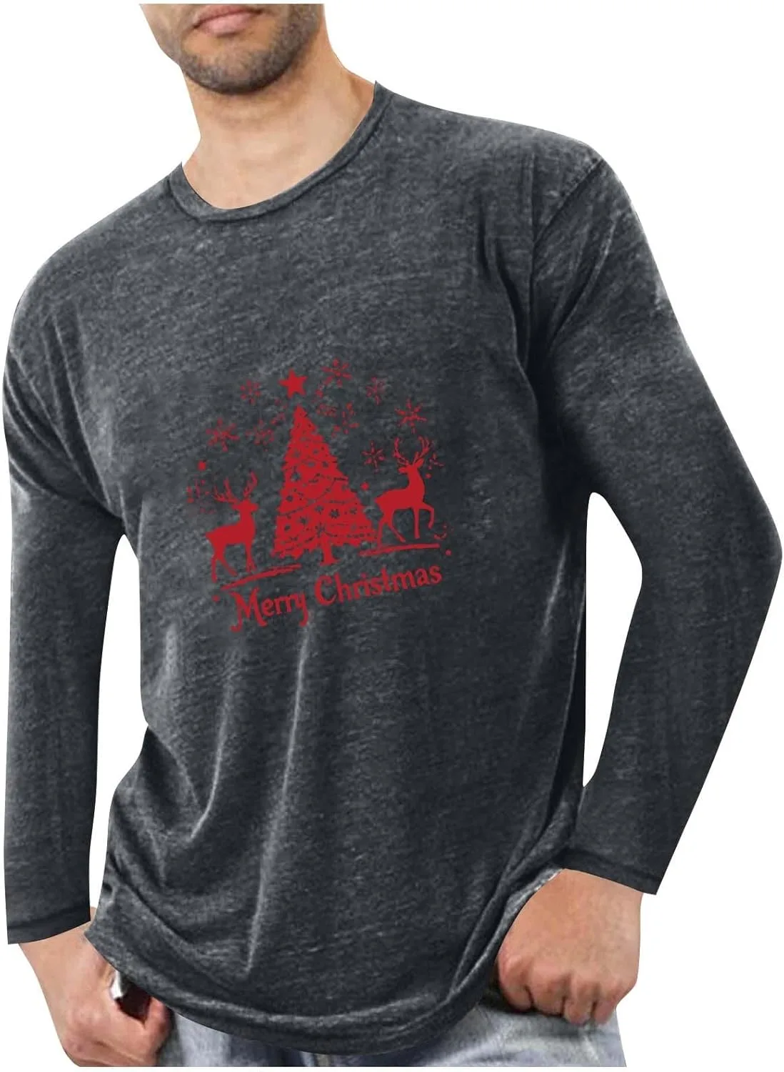 Рубашка-пижама для мужчин с рождественским принтом, ультрамягкая, с длинными рукавами
Рубашка-пижама для мужчин с рождественским принтом, ультрамягкая, с длинными рукавами