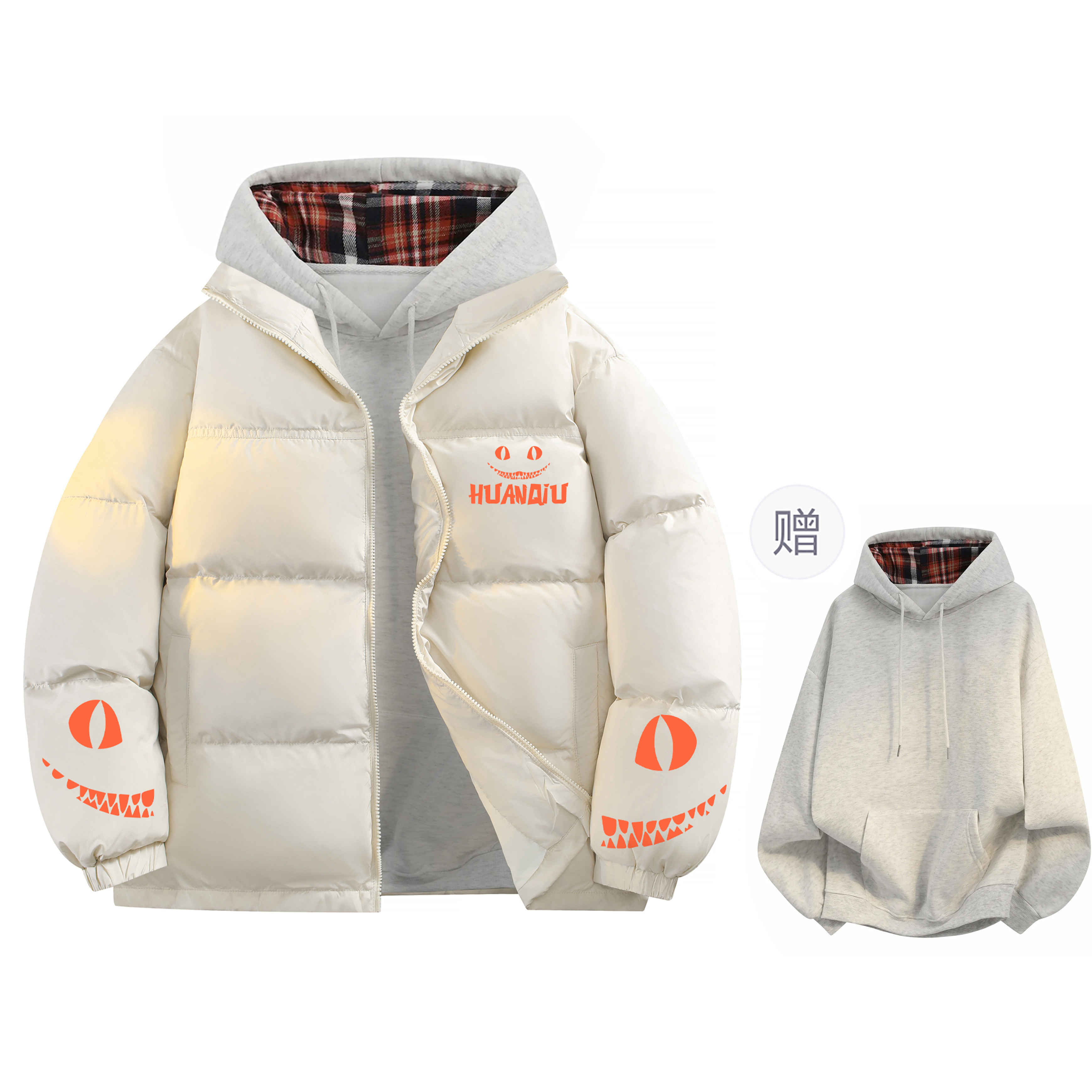 Пуховик Unisex с воротником стойкой утепленный HUANQIU, бежевый оранжевый (оранжевый) (with plaid top)
Пуховик Unisex с воротником стойкой утепленный HUANQIU, бежевый оранжевый (оранжевый) (with plaid top)