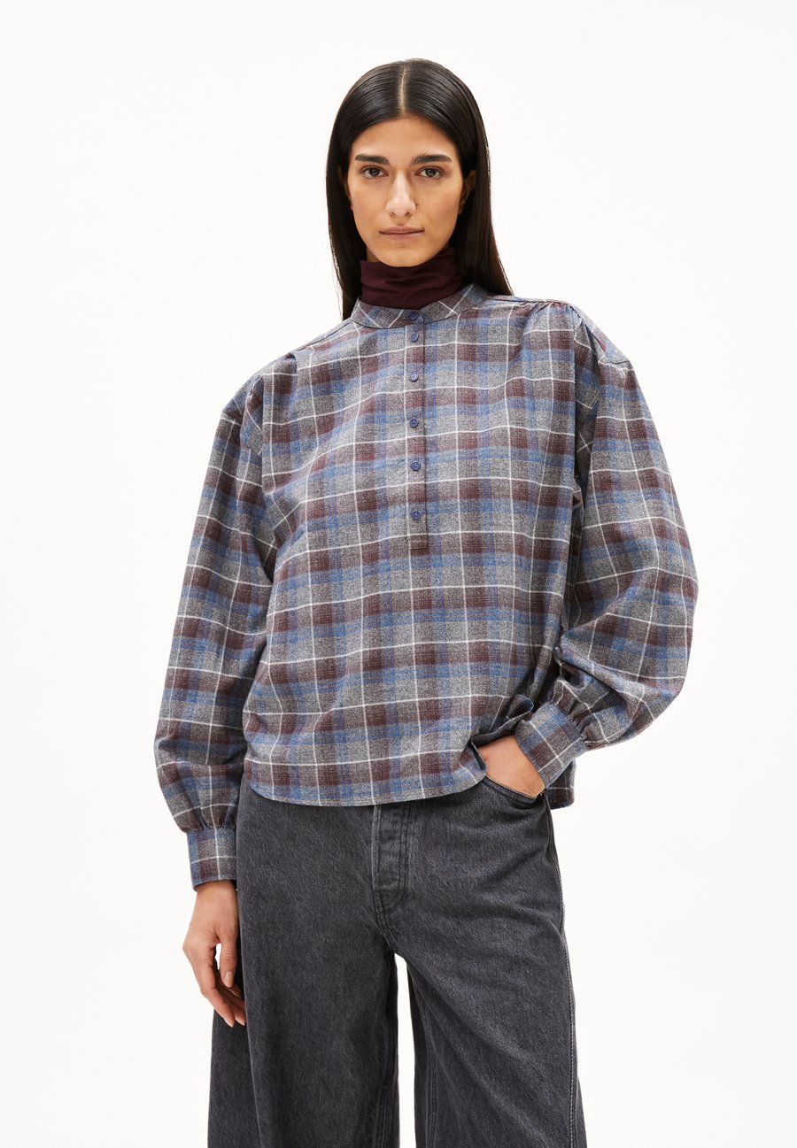 Блуза ARMEDANGELS EFINARAA CHECK, Dark Cranberry-Nightshadow/Berry
Блуза ARMEDANGELS EFINARAA CHECK, Dark Cranberry-Nightshadow/Berry