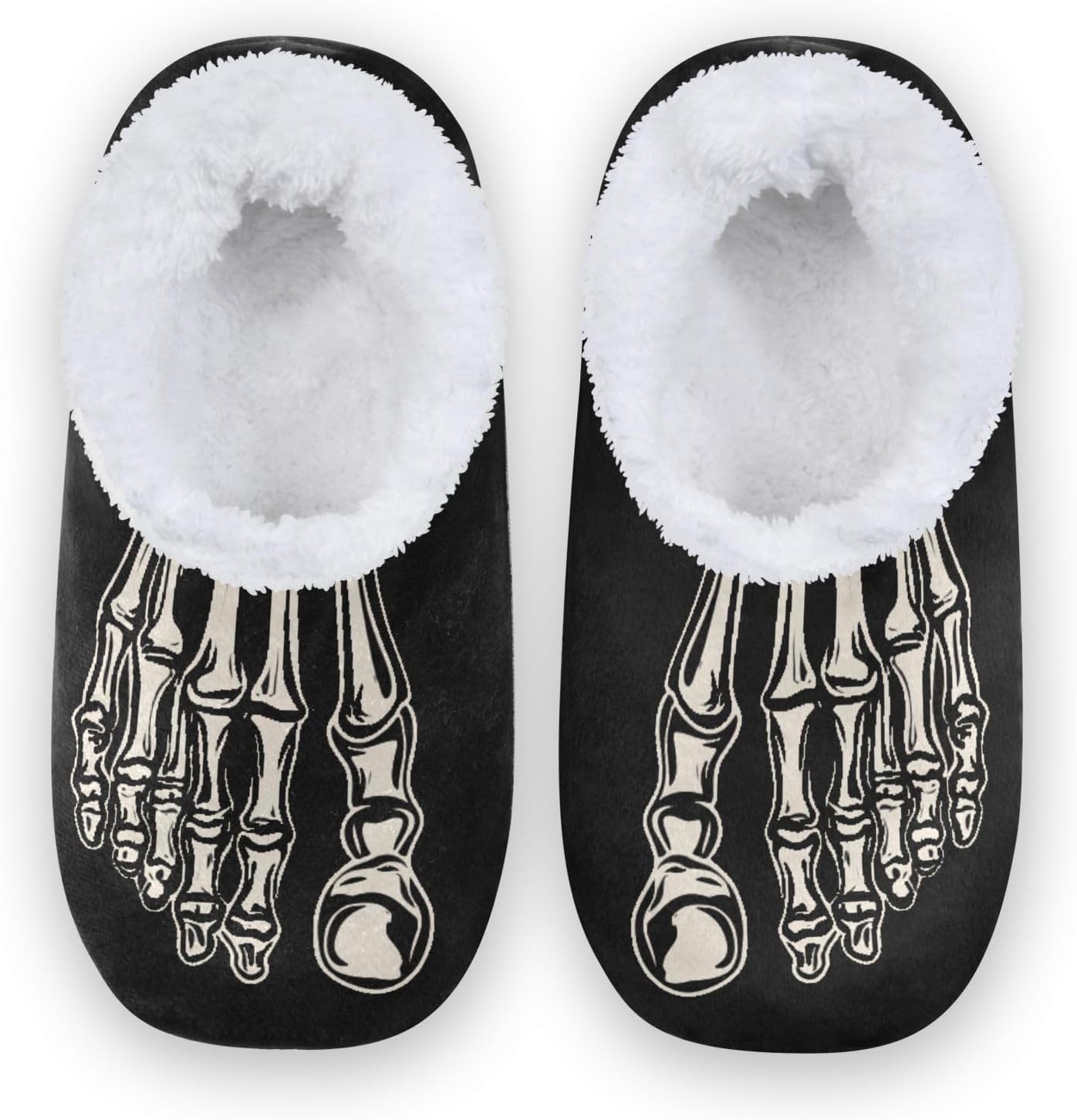 Домашние зимние тапочки DOMIKING с рисунком скелета, пушистой нескользящей мягкой подошвой, уютные домашние тапочки для мужчин и женщин. Подходят как мужчинам, так и женщинам, бежевый
Домашние зимние тапочки DOMIKING с рисунком скелета, пушистой нескользящей мягкой подошвой, уютные домашние тапочки для мужчин и женщин. Подходят как мужчинам, так и женщинам, бежевый