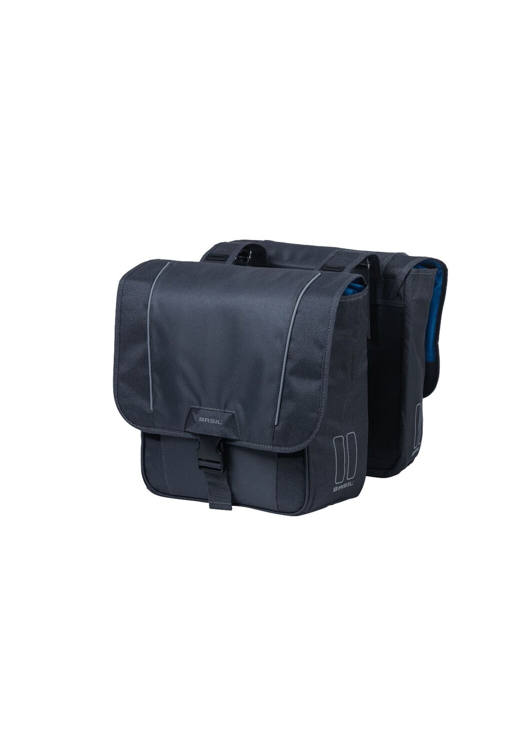 Двойная сумка-кофр спортивного дизайна, графитовый BASIL, черный
Двойная сумка-кофр спортивного дизайна, графитовый BASIL, черный