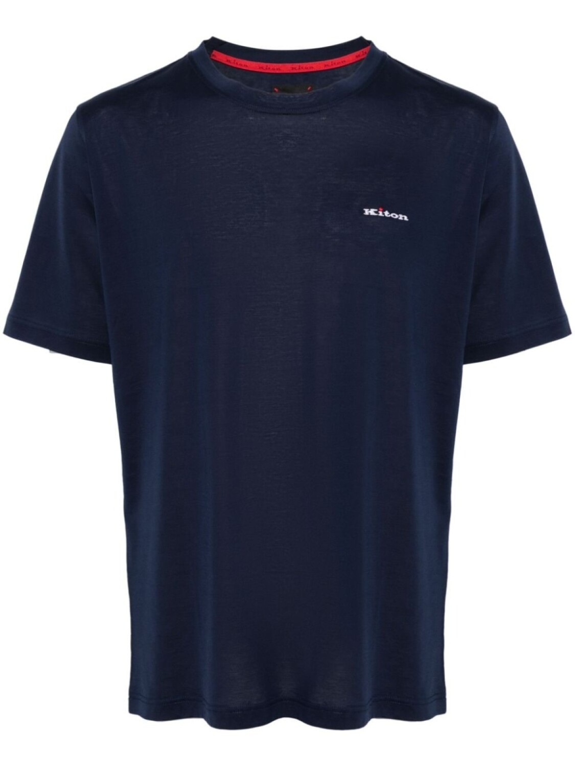 Kiton футболка из хлопка с вышитым логотипом, синий
Kiton футболка из хлопка с вышитым логотипом, синий
