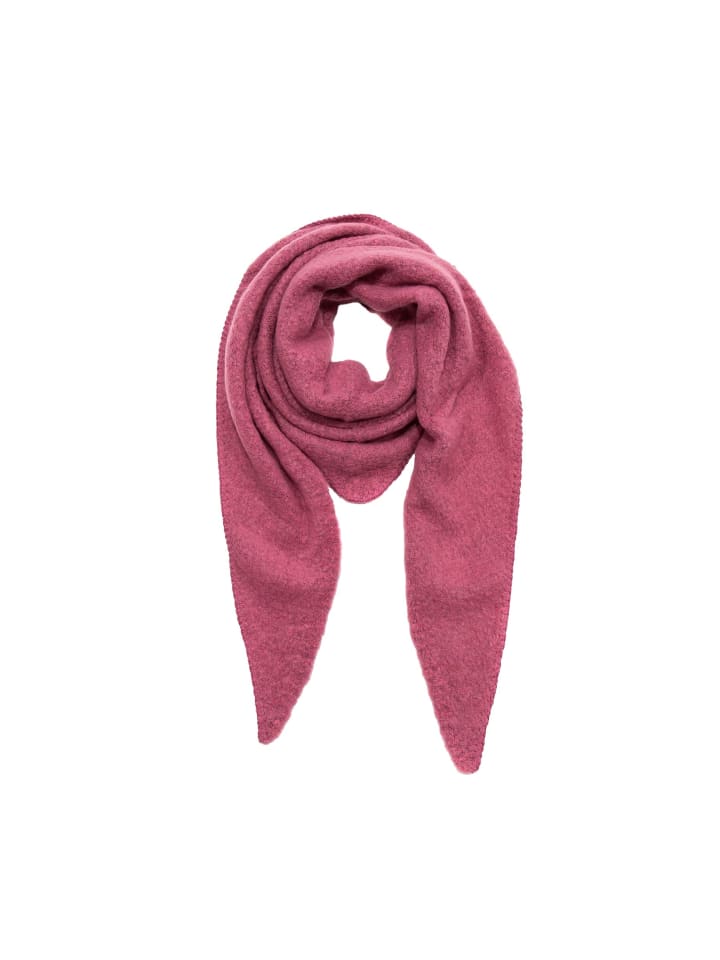 Faera Уютный треугольный шарф букле темно-серого цвета из материала
Faera Уютный треугольный шарф букле темно-серого цвета из материала