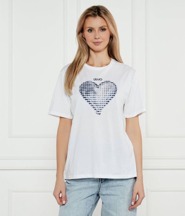 Футболка Liu Jo Regular Fit с принтом сердца, белый
Футболка Liu Jo Regular Fit с принтом сердца, белый