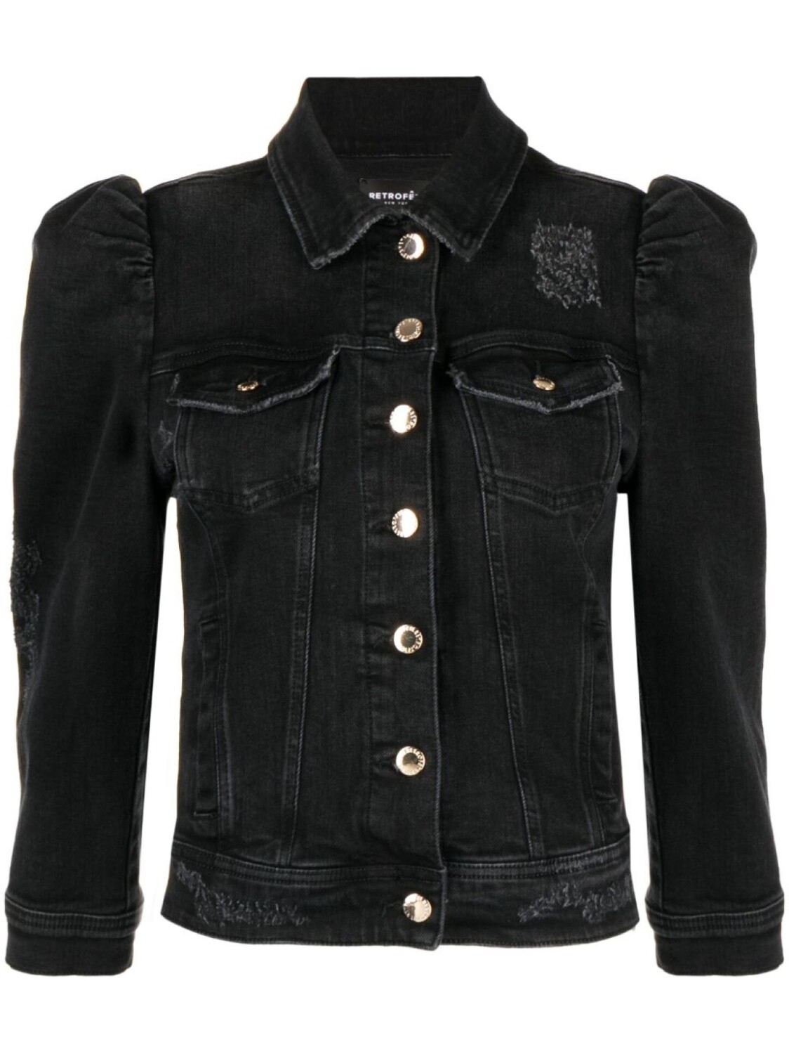 Retrofete джинсовая куртка Ada с объемными рукавами, черный
Retrofete джинсовая куртка Ada с объемными рукавами, черный