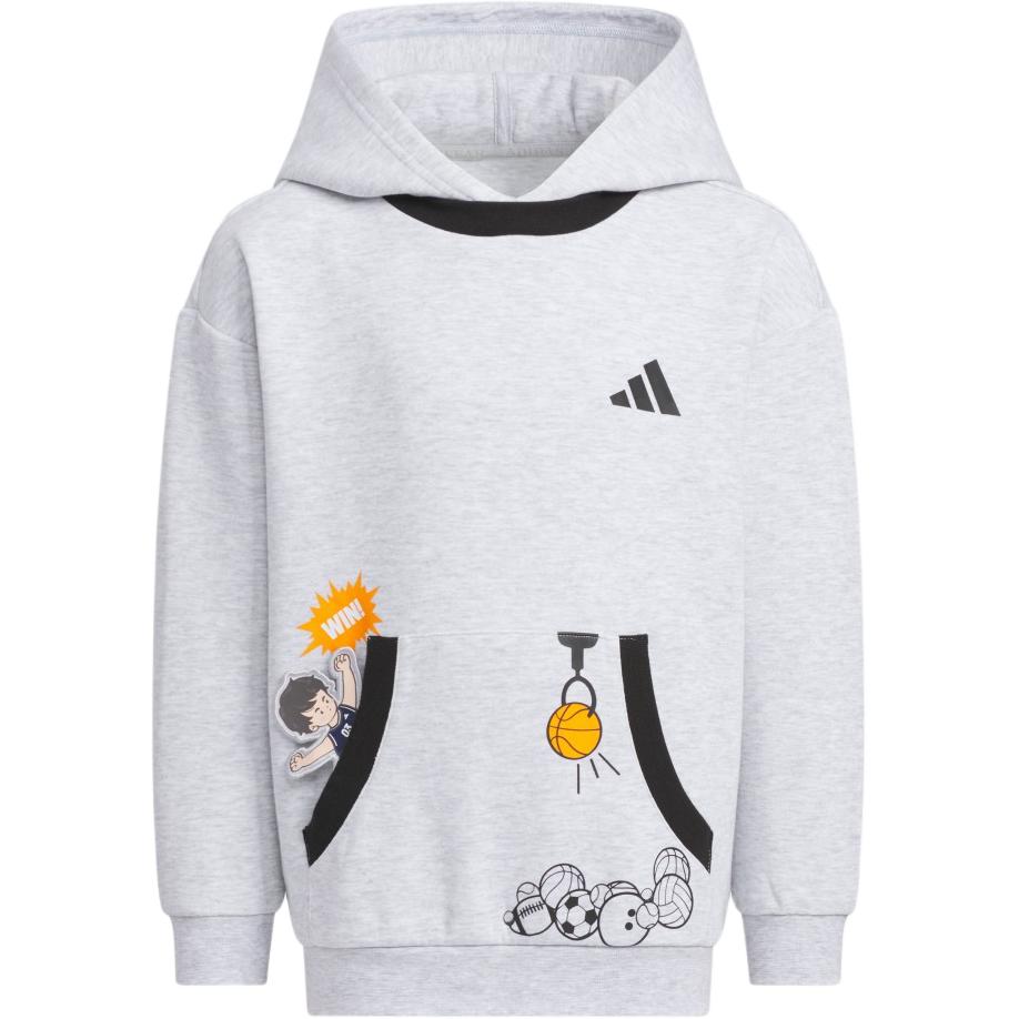 Свитшот Light Heather Gray для детей 3-7 лет Adidas, серый
Свитшот Light Heather Gray для детей 3-7 лет Adidas, серый