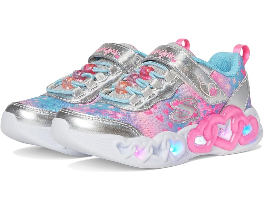 Кроссовки SKECHERS KIDS Infinite Heart Lights - Heart Jewels 303261l, цвет Silver/Multi
Кроссовки SKECHERS KIDS Infinite Heart Lights - Heart Jewels 303261l, цвет Silver/Multi