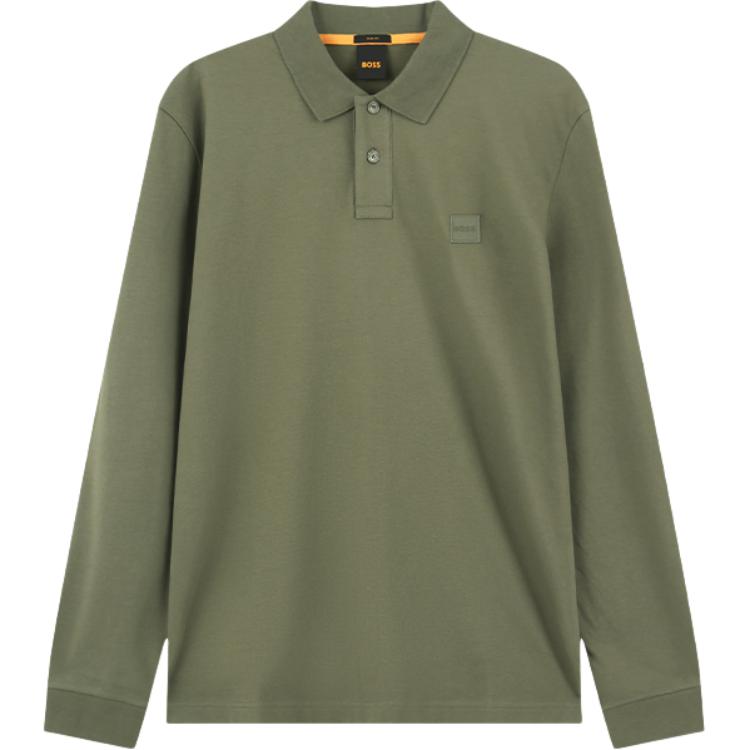 Boss Long sleeve Patch Polo Shirt HUGO BOSS, зеленый
Boss Long sleeve Patch Polo Shirt HUGO BOSS, зеленый