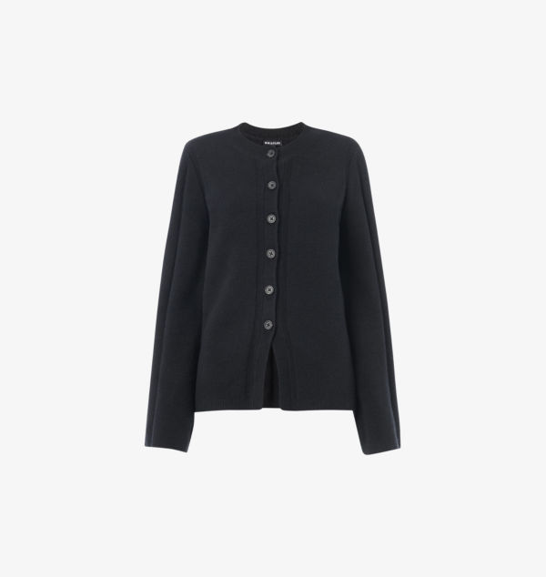 Кардиган из хлопковой смеси с широкими рукавами Whistles, черный
Кардиган из хлопковой смеси с широкими рукавами Whistles, черный