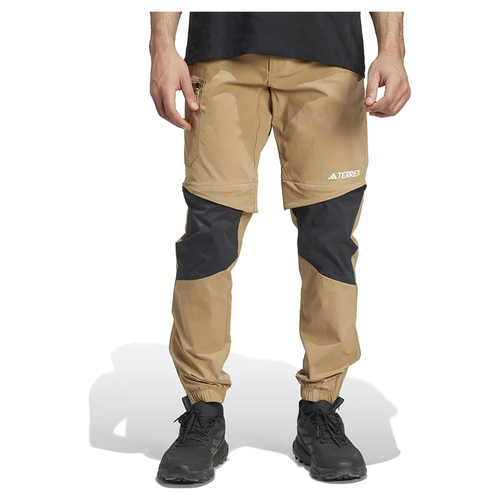 Брюки adidas Terrex Utilitas Hiking Zip-Off, бежевый
Брюки adidas Terrex Utilitas Hiking Zip-Off, бежевый