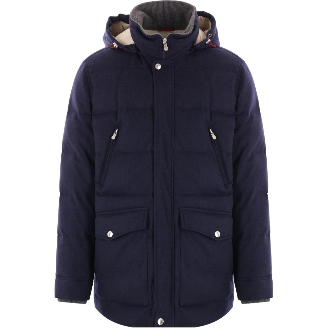 Куртка стеганая с капюшоном Brunello Cucinelli, темно-синий
Куртка стеганая с капюшоном Brunello Cucinelli, темно-синий