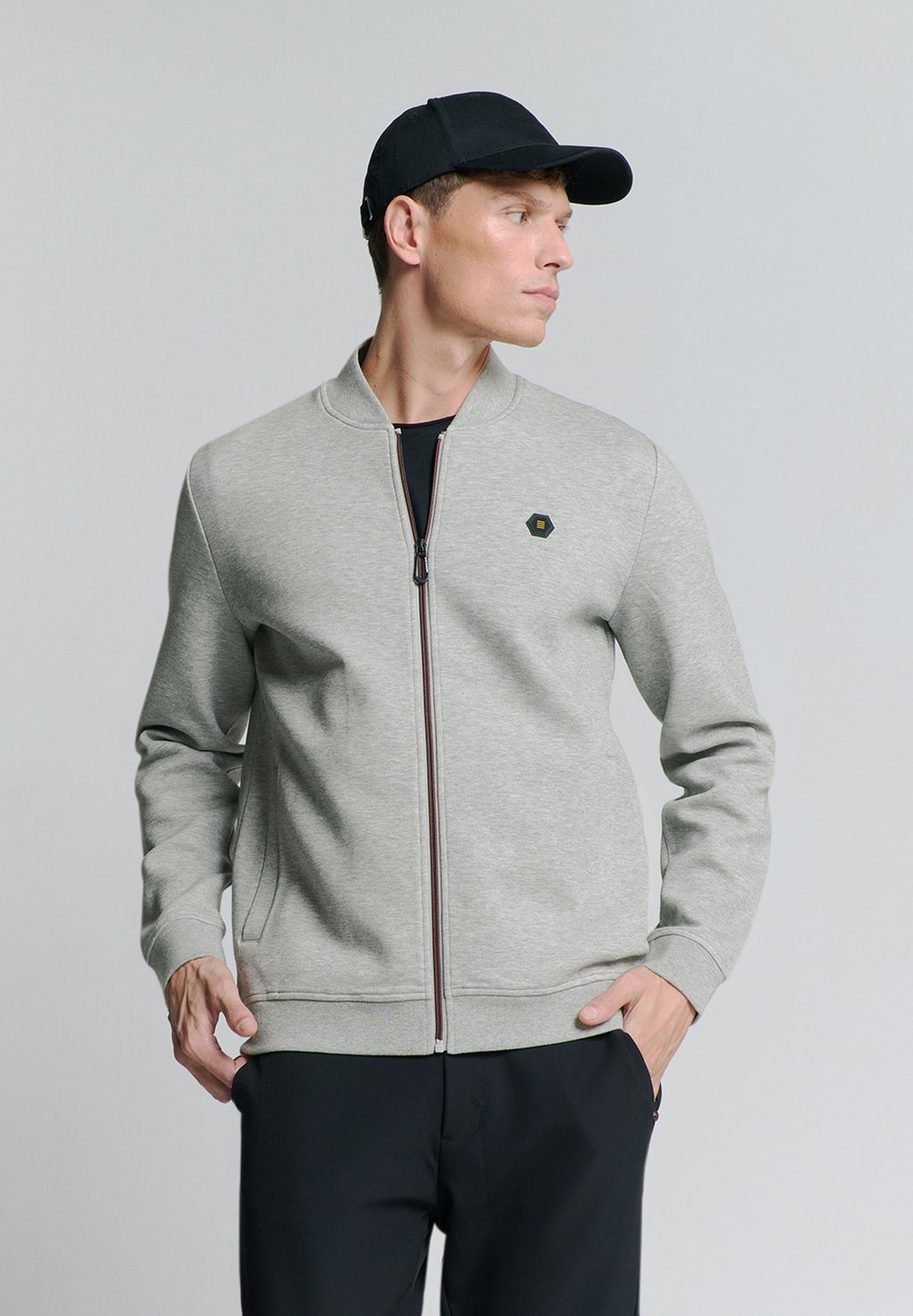 Толстовка на молнии NO EXCESS, серый
Толстовка на молнии NO EXCESS, серый