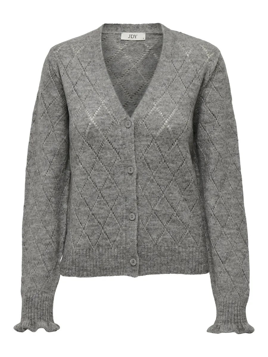 Кардиган JDY "JDYLETTY L/S V-NECK STRUC CARDI KNT NOOS", серый
Кардиган JDY "JDYLETTY L/S V-NECK STRUC CARDI KNT NOOS", серый