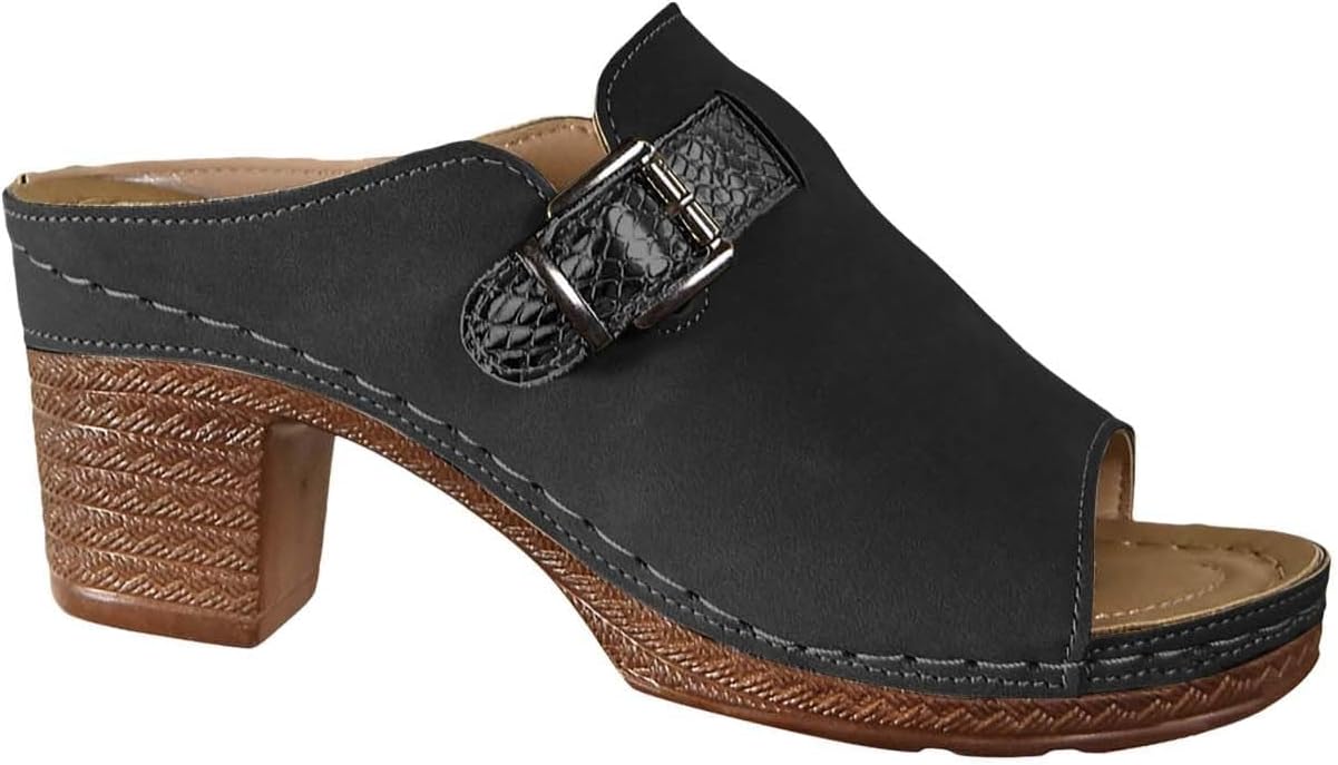 Женские сандалии на массивном каблуке, праздничные с открытым носком, легкие прогулочные туфли, шлепанцы на платформе, удобные сандалии на танкетке Generic, черный
Женские сандалии на массивном каблуке, праздничные с открытым носком, легкие прогулочные туфли, шлепанцы на платформе, удобные сандалии на танкетке Generic, черный