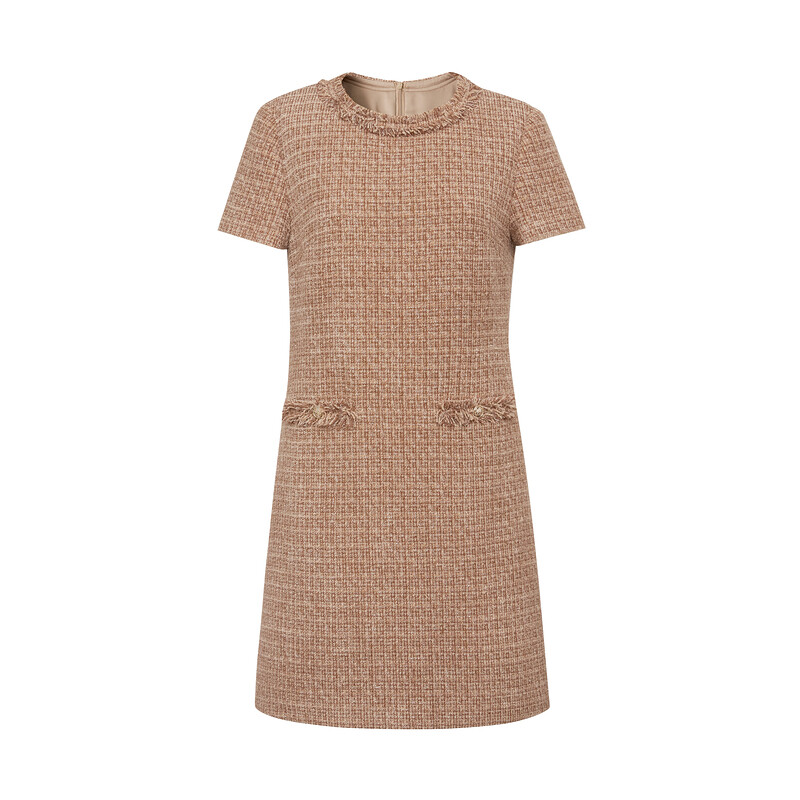 Платье-пуловер Deep Breath с короткими рукавами, хаки
Платье-пуловер Deep Breath с короткими рукавами, хаки