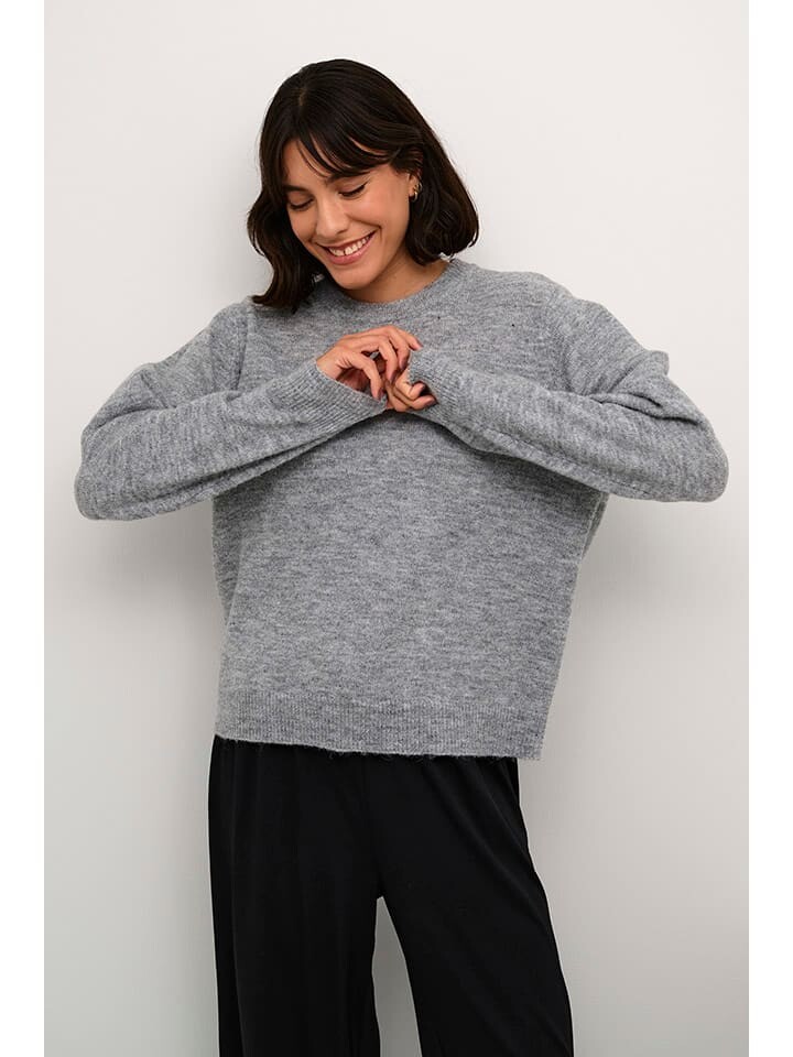 Пуловер Kaffe, светло-серый 
Пуловер Kaffe, светло-серый