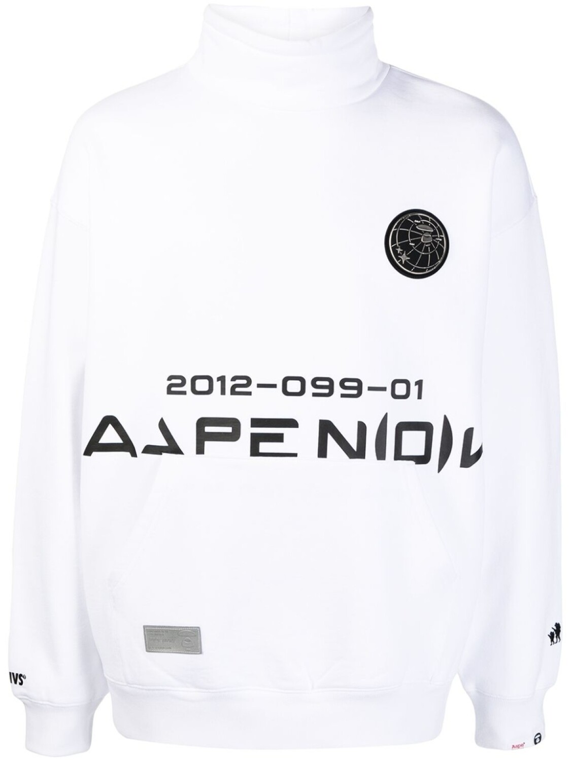 Толстовка с высоким воротником и логотипом AAPE BY *A BATHING APE, белый
Толстовка с высоким воротником и логотипом AAPE BY *A BATHING APE, белый