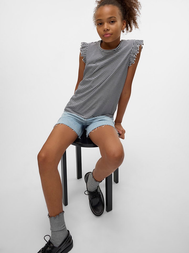 Футболка Vero Moda Girl, темно-синий/белый
Футболка Vero Moda Girl, темно-синий/белый