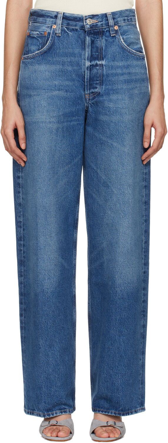 Синие мешковатые джинсы Ayla Citizens of Humanity
Синие мешковатые джинсы Ayla Citizens of Humanity