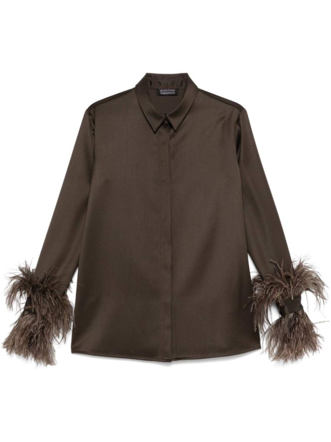 Блузка Katherine Gianluca Capannolo, коричневый 
Блузка Katherine Gianluca Capannolo, коричневый
