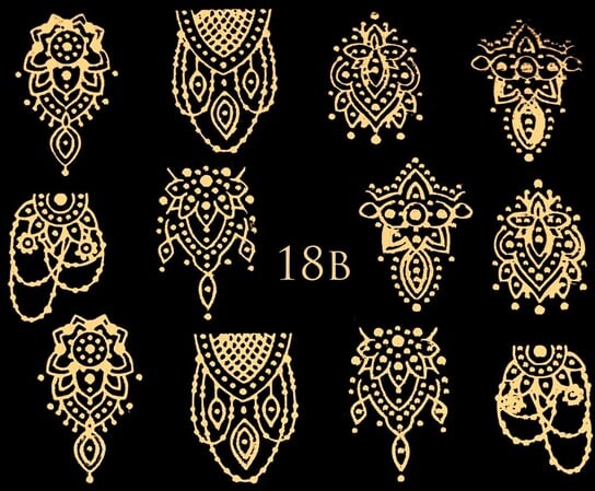 Водные наклейки для ногтей металлик - № 18Б, Raisin
Водные наклейки для ногтей металлик - № 18Б, Raisin