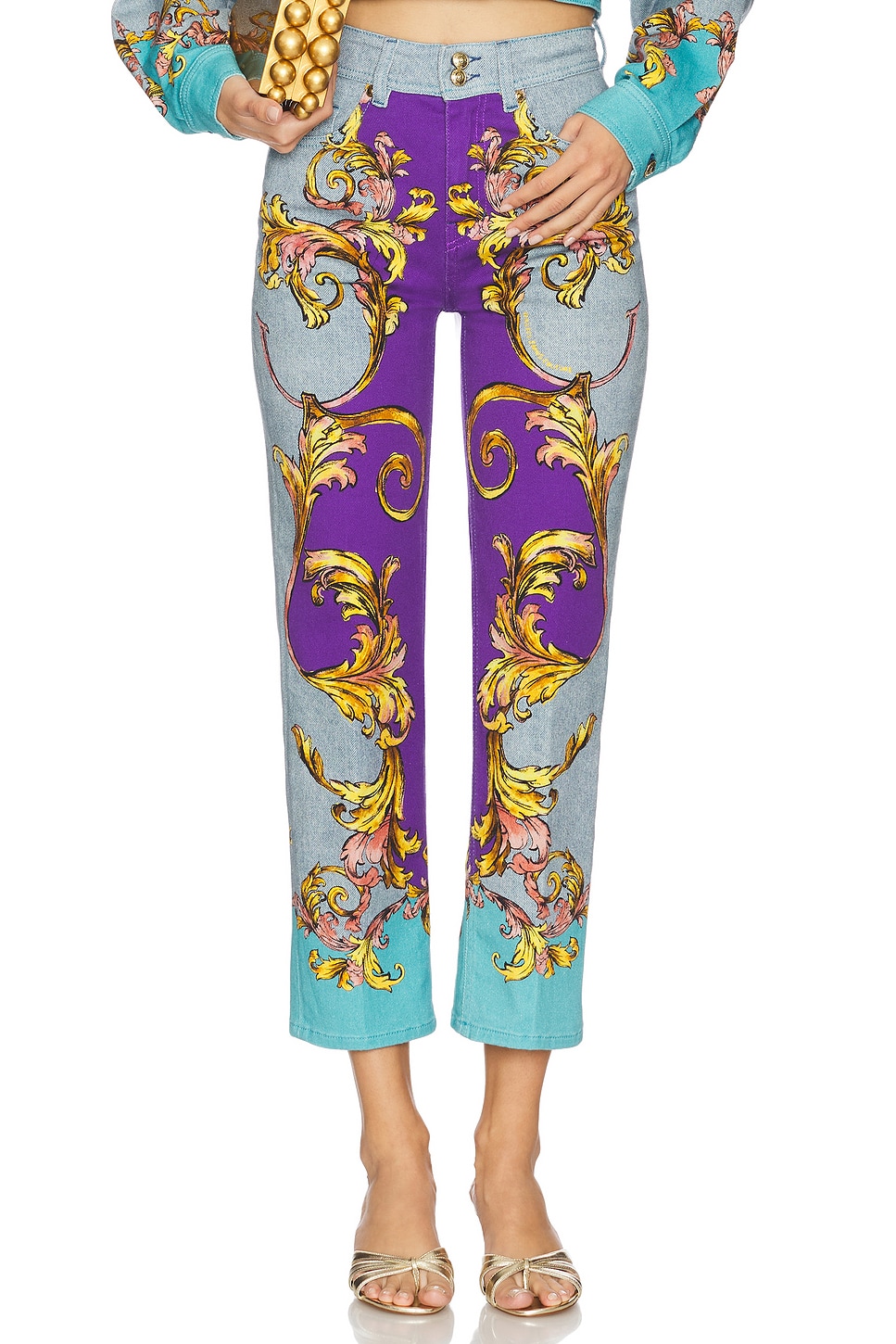 Брюки с пятью карманами Versace Jeans Couture, multi
Брюки с пятью карманами Versace Jeans Couture, multi