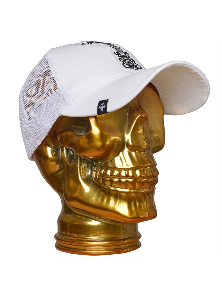 Roberto Geissini Большая кепка с крестом, белая
Roberto Geissini Большая кепка с крестом, белая